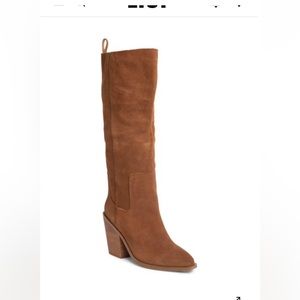 Steve Madden suede knee high boots